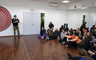 herecká dílna festivalu Modrý kocour 2020